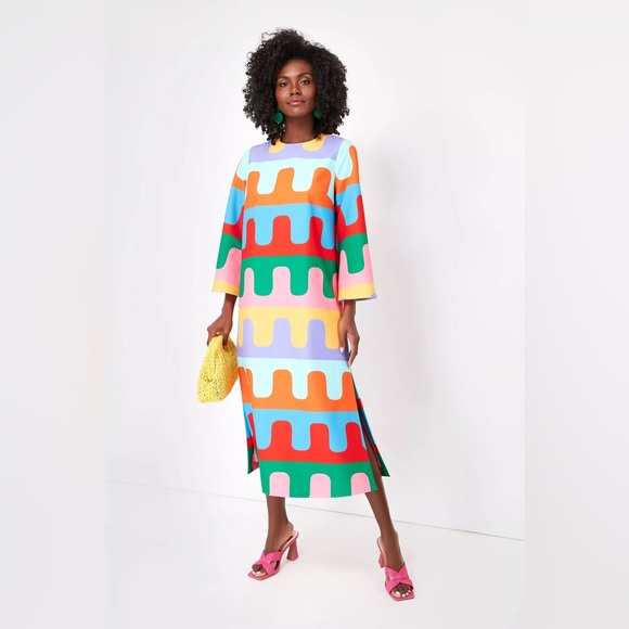 Tuckernuck Dresses & Skirts - Tuckernuck X Atlantic Pacific Del Mar Disco Hutton Midi Dress